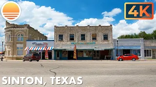 🇺🇸 [4K] Sinton, Texas! 🚘 Drive with me through a Texas town!