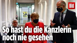 Bundeskanzlerin Merkel trägt jetzt auch eine Maske