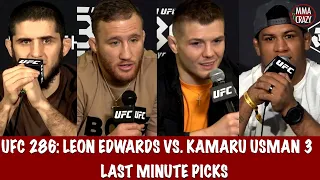 UFC 286: Leon Edwards vs. Kamaru Usman 3 Last Minute Picks