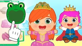 BABY ALEX AND LILY Story of the princess and the frog 👸🐸 Cartoons for kids