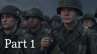 Call of duty WWII Full Walkthrough Part 1 - PS5 4K 60FPS (No Commentary)