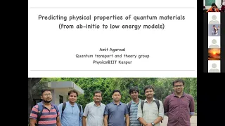 Introduction to Research (Quantum condensed matter)