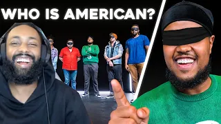 BETA SQUAD 6 AMERICANS VS 1 SECRET BRITISH PERSON REACTION