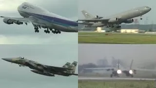 離陸シーン ～旅客機から戦闘機まで～ Take Off Scenes Of Various Aircraft