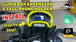 Ski-Doo Glovebox Extension/Cell Phone Holder | Step by Step Install! | For a Gen4