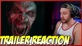 MORBIUS - Official Trailer Reaction