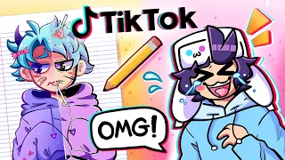 TRYING WEIRD TIKTOK ART CHALLENGES... 😂