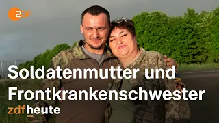 Die "Mutter der Soldaten": Alltag einer ukrainischen Frontkrankenschwester | auslandsjournal