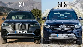 BMW X7 2019 VS Mercedes Benz GLS 2018