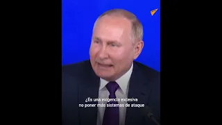 Vladimir Putin: “Deberían haber tratado a Rusia como un aliado. Ha sido al revés”