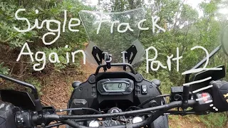 2022 Kawasaki KLR 650 Adventure(single track again part 2)