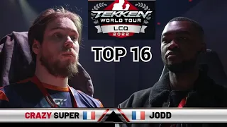 SUPER AKOUMA 🇫🇷 VS JODD 🇫🇷 | TOP 16 | TWT LCQ 2022 | TEKKEN 7