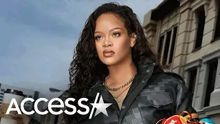 Rihanna Shows Off Baby Bump In Louis Vuitton Campaign