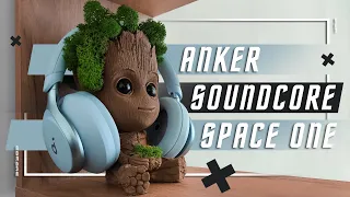 РАДОСТЬ И УДАЧА🔥 БЕСПРОВОДНЫЕ НАУШНИКИ Anker Soundcore Space One LDAC ANC ПРОЗРАЧНОСТЬ И МУЛЬТИПОИНТ
