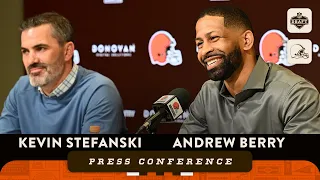 Andrew Berry & Kevin Stefanski NFL Draft Press Conference | Cleveland Browns