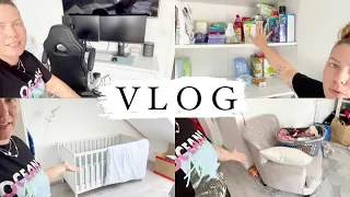 Samu kommt in sein Zimmer l Neue Homeoffice Ecke l Großputz l Tedi & Action Haul l Vorratsschrank