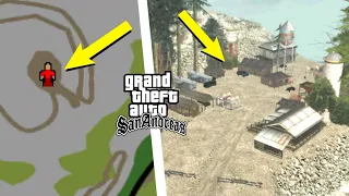 Secret Altruist's Base On Mount Chiliad In GTA San Andreas! (Secret Location)