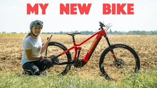 I HAVE A BRAND NEW MOUNTAIN BIKE!