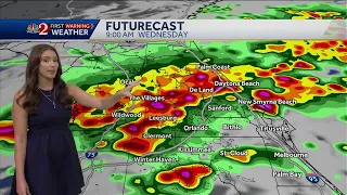 First Warning Weather Day: Round of strong, severe storms threaten Central Florida