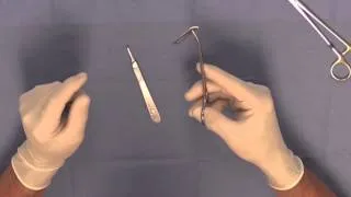 How to Attach a Scalpel Blade to a Handle