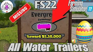 FS22 Easter Eggs Collectible all 10 water trailers toys locations 4K 60FPS Farming Simulator 22