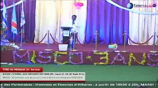 MISCO TABERNACLE:SERVEZ L'ETERNEL AVEC INTEGRITE ET FIDELITE ( Josué 24: 14-24/ Esaie 55:6)