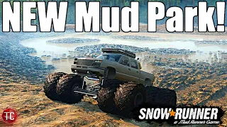 SnowRunner: Sling Valley MUD PARK! MUDDING PARADISE!!