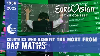 TOP 50 Eurovision Countries that Benefit from Bad Maths