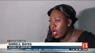 Pregnant woman falsely accused of shopliftin