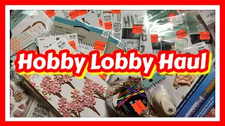 🤩 HOBBY LOBBY HAUL! 75% OFF CLEARANCE PLUS MORE! COME SEE!!!