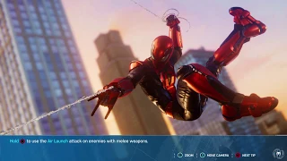 World Record 47,054 drone challenge Financial District Marvel's Spider Man PS4