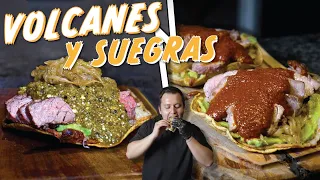 Suegras y Volcanes de carne asada🌋🥩 🌮