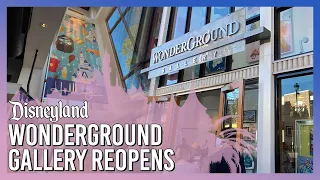 WonderGround Gallery Reopens at Disneyland Resort