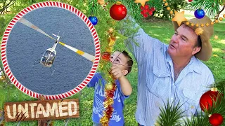 Outback Christmas = Flying 50kms for a Tree! 🎄 | Keeping Up with the Joneses Clips | Untamed