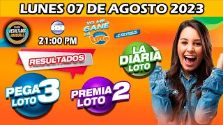 Sorteo 9 PM Loto Honduras, La Diaria, Pega 3, Premia 2, LUNES 07 DE AGOSTO 2023 |✅🥇🔥💰