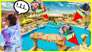 JUGAMOS AL ESCONDITE EN EL RESORT MÁS GRANDE DEL MUNDO | Familia Amiguindy