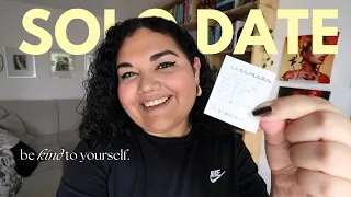 Going On A Solo Date | taking myself to the movies & how to be kinder to ourselves