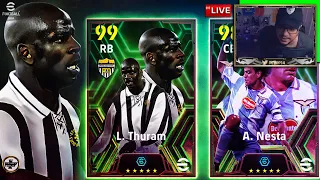eFootball 2024 Thuram what a card! overview, packs and levelling  - Live stream highlight