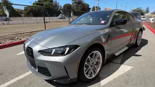 Another look at the 2025 M4 Competition xDrive in Skyscraper Grey | 4K