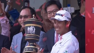 Highlights | Hideki Matsuyama cruises to victory at the HSBC Champions