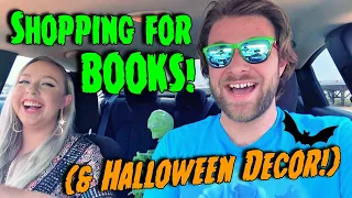 Let's Go Shopping for Books (& Halloween Decor)! | VLOG