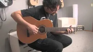 Classical Guitar improv - Godin LaPatrie Concert CWQI