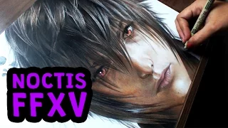 Drawing the Noctis Final Fantasy XV (Drawing Challenge)