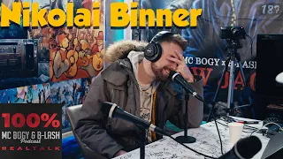 100% Realtalk Podcast 101 | Nikolai Binner | Bogy vs. Metoo | Staiger der Nazi | Affenpuff