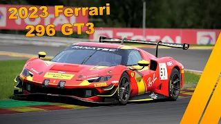 New 2023 Ferrari 296 GT3 First Drive