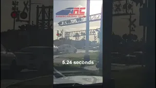 America's Fastest Train Crossing