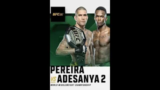 Alex Pereira vs Israel Adesanya 1 | FREE FIGHT | UFC 287