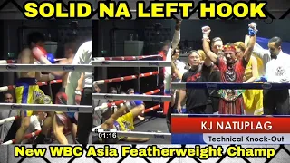 Kj Natuplag Vs Attanon Kunlawong  FULL FIGHT | WBC Asia Featherweight Title | Vic Sports Promotion