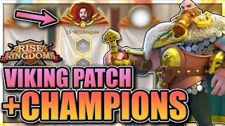 Viking patch review + Champions of Olympia in Rise of Kingdoms [Let's goooo...]