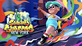 Обновление Прайд в Нью-Йорке с бегуньей Rain Subway Surfers Update